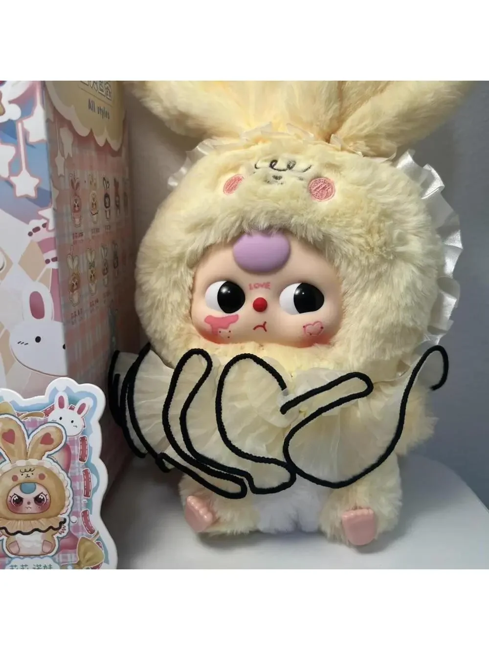 Baby Three Lily Rabbit Town V2 Series Plush